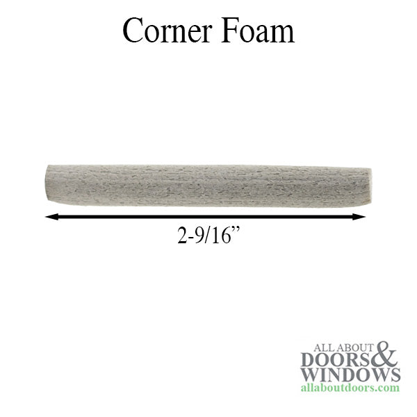 Andersen Corner Foam Weatherstrip - Andersen Corner Foam Weatherstrip