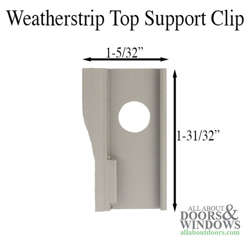 Andersen - Weatherstrip Support Clip - Top - Andersen - Weatherstrip Support Clip - Top