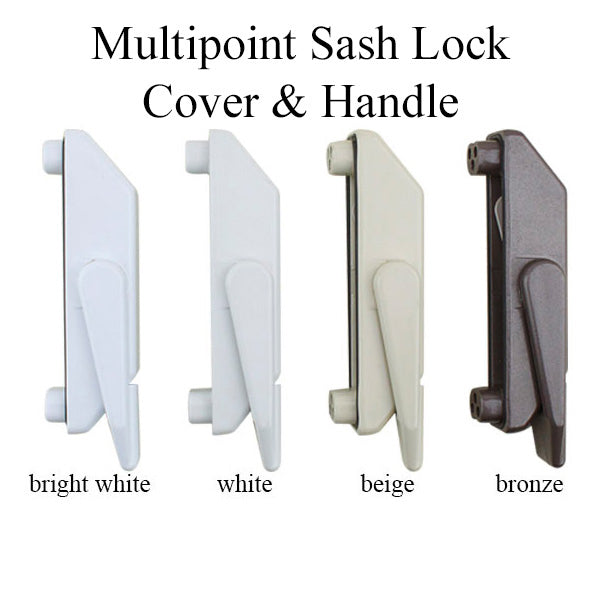Multi-Point Sash Lock Cover and Handle,  Right Hand  - Choose Color - Multi-Point Sash Lock Cover and Handle,  Right Hand  - Choose Color