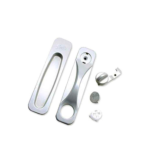 Sliding Door Flat Screen Handle, Metal, 2005/Current - Champagne, Left Hand - Sliding Door Flat Screen Handle, Metal, 2005/Current - Champagne, Left Hand