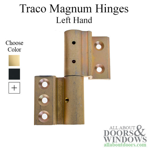 Traco Magnum Hinges, Left Hand - Traco Magnum Hinges, Left Hand