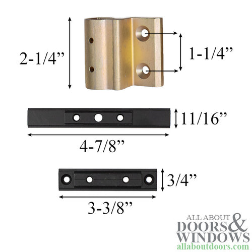 Traco Magnum Hinges, Left Hand - Traco Magnum Hinges, Left Hand