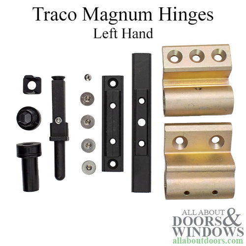 Traco Magnum Hinges, Left Hand - Traco Magnum Hinges, Left Hand