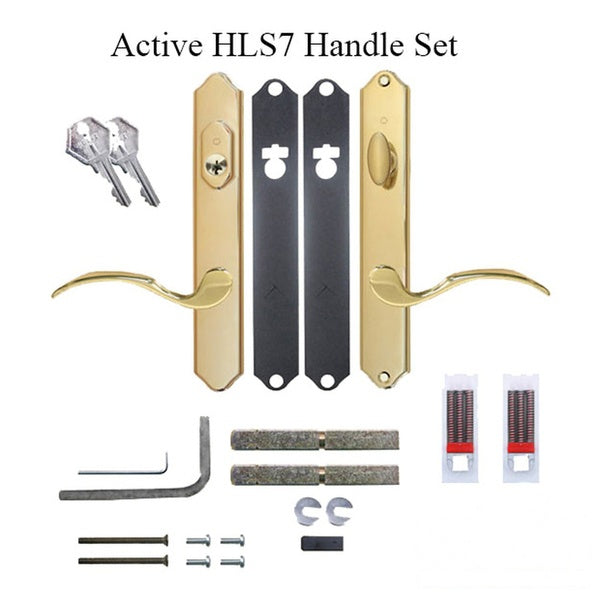 Hoppe HLS7 Handle Set Parts Pack for Active 2-1/4 Inch Door - Hoppe HLS7 Handle Set Parts Pack for Active 2-1/4 Inch Door