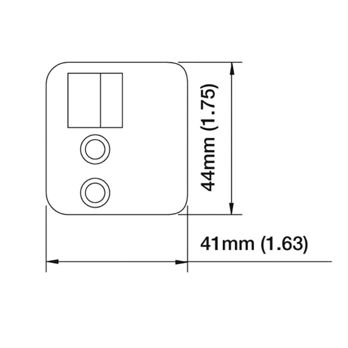 Strike Plate, PS0022R, Shootbolt.1.63 x 1.75 - Oil Rubbed Brass - Strike Plate, PS0022R, Shootbolt.1.63 x 1.75 - Oil Rubbed Brass