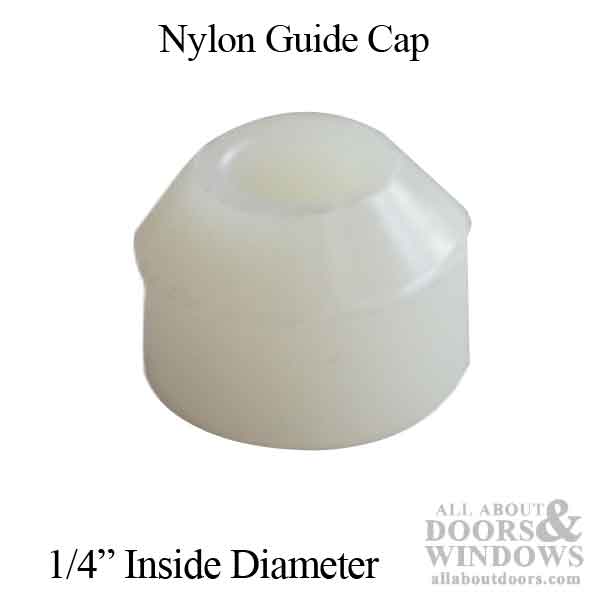 Nylon Guide Cap for Plunger Pin, Wood Doors - Nylon Guide Cap for Plunger Pin, Wood Doors