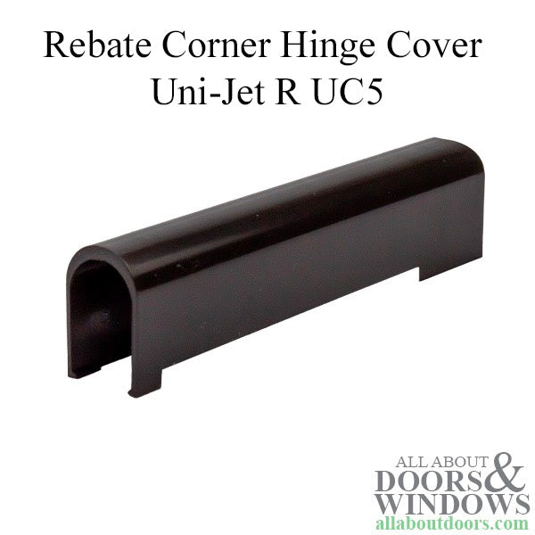 Rebate Corner Hinge Cover Uni-Jet R UC5 - Rebate Corner Hinge Cover Uni-Jet R UC5