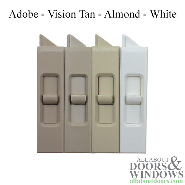 Vinyl Window Tilt Latch with Square Housing - Vinyl Window Tilt Latch with Square Housing
