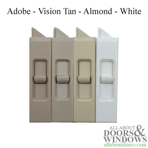 Vinyl Window Tilt Latch with Square Housing - Vinyl Window Tilt Latch with Square Housing