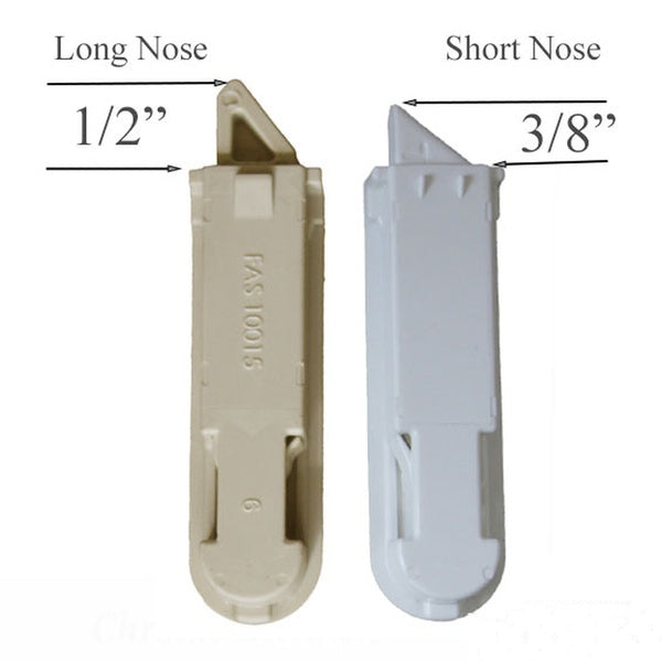 Tilt Latch Pair Fits Single or Double Hung Vinyl Window Short Nose Left Right - Tilt Latch Pair Fits Single or Double Hung Vinyl Window Short Nose Left Right