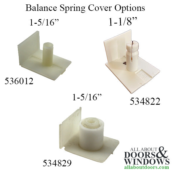 Balance Spring Covers, Small 1-1/8 - Certainteed - Balance Spring Covers, Small 1-1/8 - Certainteed