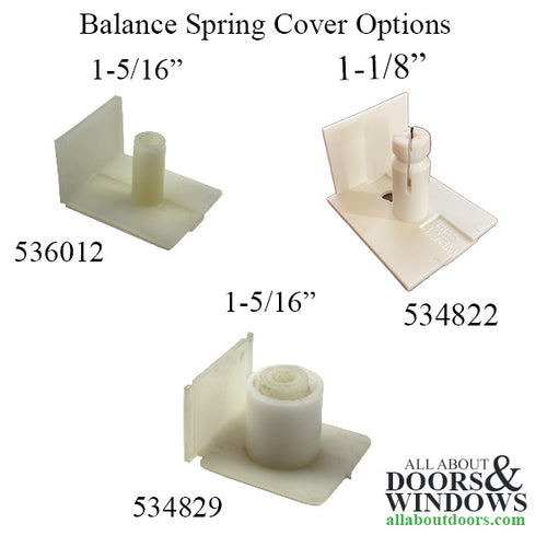 Balance Spring Covers, Small 1-1/8 - Certainteed - Balance Spring Covers, Small 1-1/8 - Certainteed