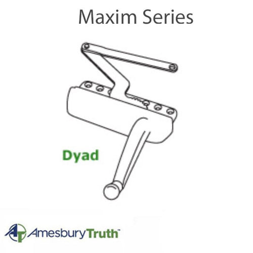 Truth Maxim 50.50 Dyad Operator, split arm, Sill Mount Right Hand - CHOOSE COLOR - Truth Maxim 50.50 Dyad Operator, split arm, Sill Mount Right Hand - CHOOSE COLOR