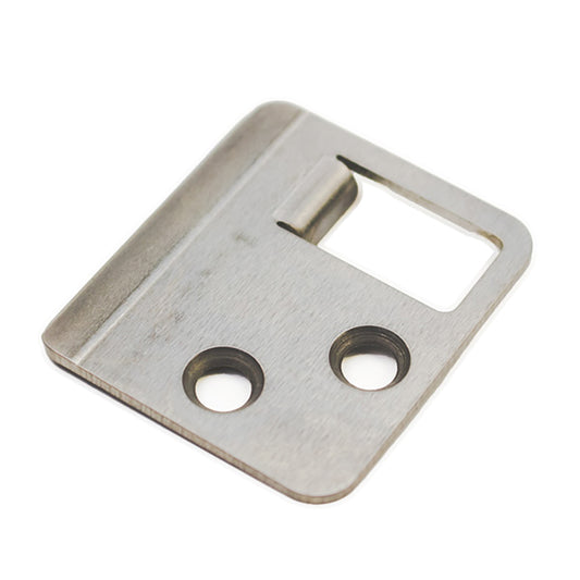 Shootbolt strike plate / keepers Extended Curved lip, single door shoot bolts LH Sill / RH Head