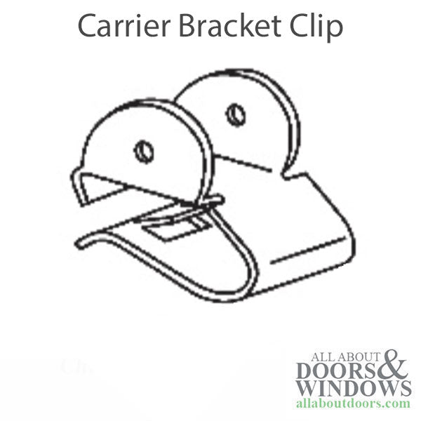 Metal Clip, Carrier Bracket for 75 series 3/8 Tube Spiral Balance - Metal Clip, Carrier Bracket for 75 series 3/8 Tube Spiral Balance
