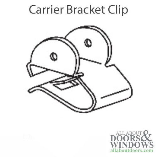 Metal Clip, Carrier Bracket for 75 series 3/8 Tube Spiral Balance - Metal Clip, Carrier Bracket for 75 series 3/8 Tube Spiral Balance