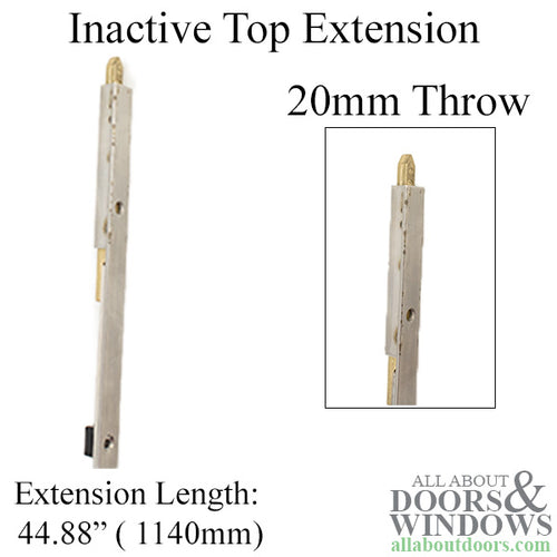 16mm Inactive Top Extension, 20mm Shootbolt throw, 44.88