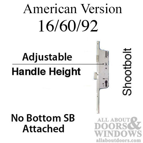 16mm P2000 Active Lower 60/92 Shootbolt, Adjustable HH, American Version