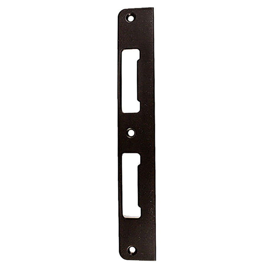 Hoppe Latch & Deadbolt Strike, Matte Black - Hoppe Latch & Deadbolt Strike, Matte Black