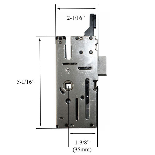 P3000 Replacement Spring Latch Gearbox / Lock Case 35/92 - P3000 Replacement Spring Latch Gearbox / Lock Case 35/92