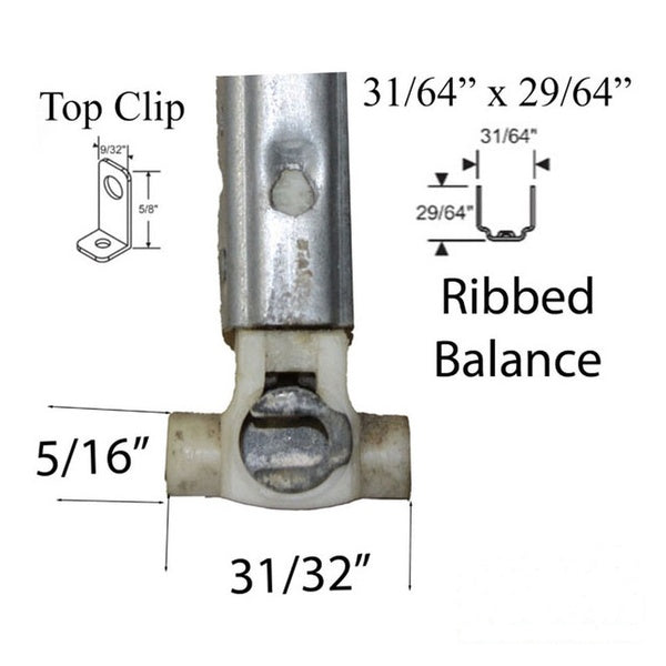Inverted Ribbed Tilt Balance with 31/32