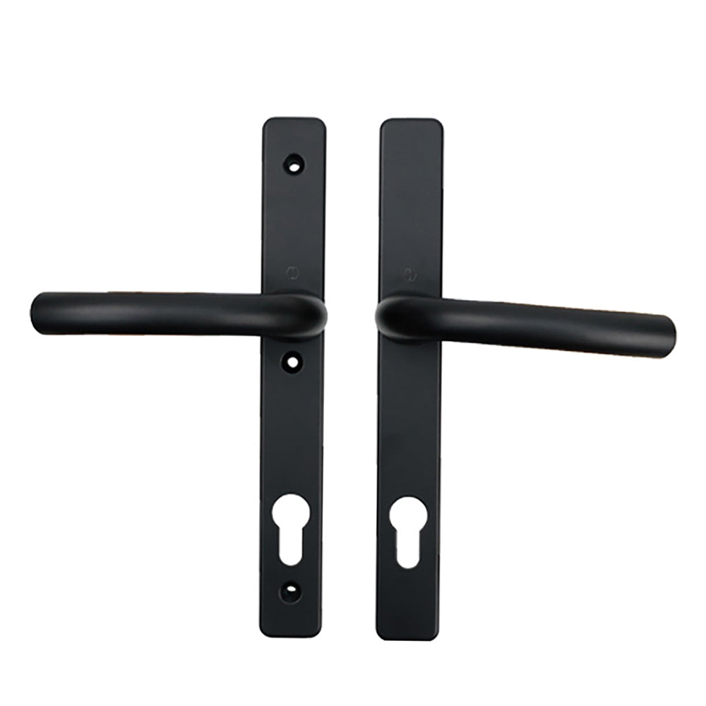 HOPPE Tokyo Contemporary (1710/2246) Active Handle Set without Cylinder - Matte Black F9714M - HOPPE Tokyo Contemporary (1710/2246) Active Handle Set without Cylinder - Matte Black F9714M