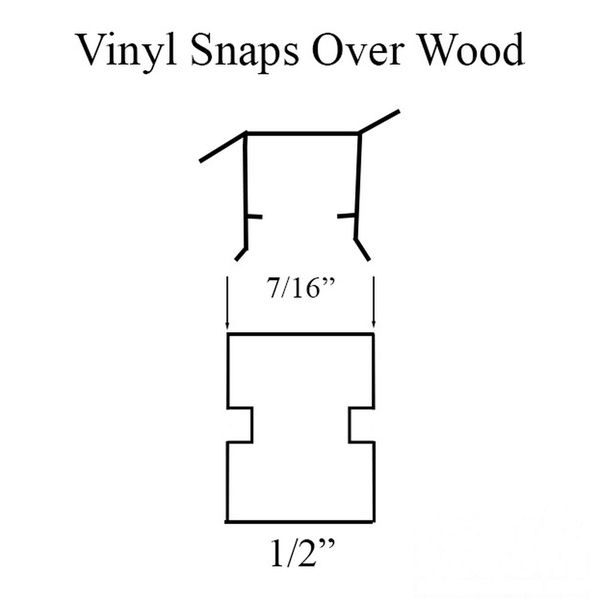 U-Vinyl Weatherstrip for Parting Stop Head Side Jamb 80