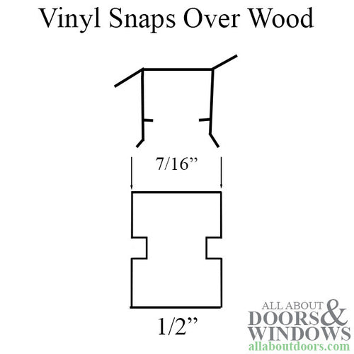Wood Parting Stop for Head or Side Jamb 78 Inch Length - Wood Parting Stop for Head or Side Jamb 78 Inch Length