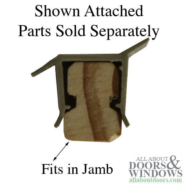Wood Parting Stop for Head or Side Jamb 78 Inch Length - Wood Parting Stop for Head or Side Jamb 78 Inch Length