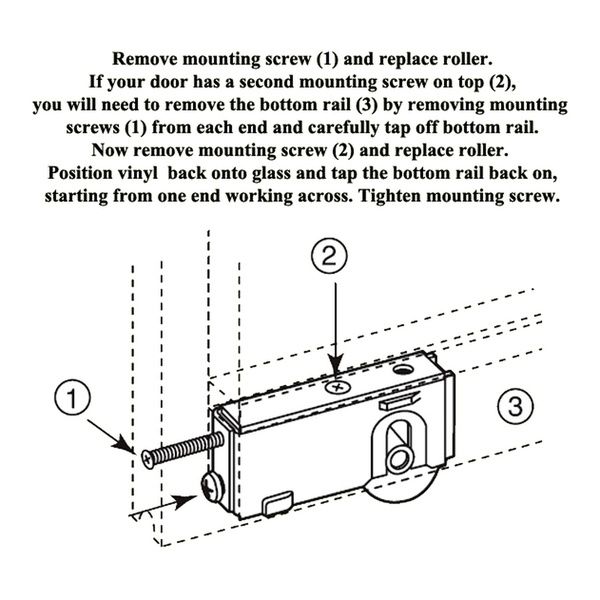 Door Roller For Columbia Sliding Patio Doors Single Wheel Roller with Adjustable Housing - Door Roller For Columbia Sliding Patio Doors Single Wheel Roller with Adjustable Housing