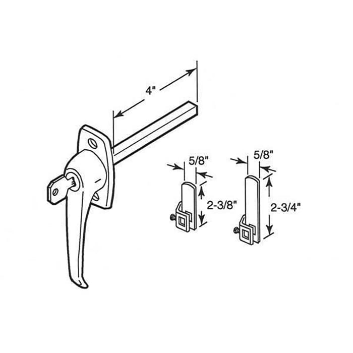 Locking L Handle 4