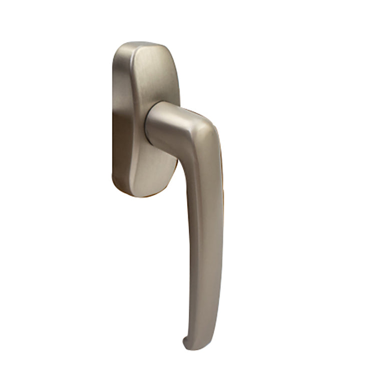 Multipoint Tilt Turn Casement Window Fork Handle, Non-keyed - Multipoint Tilt Turn Casement Window Fork Handle, Non-keyed