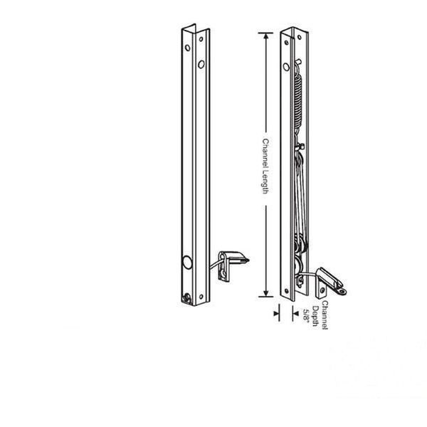 Peachtree Ariel 25-1/4-4 Channel Balance 3660 Non-Tilt Window - Peachtree Ariel 25-1/4-4 Channel Balance 3660 Non-Tilt Window