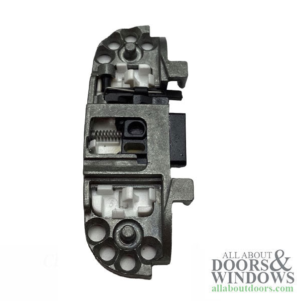 Interlock Tru-Latch spring loaded Double Hung sash lock mechanism - Interlock Tru-Latch spring loaded Double Hung sash lock mechanism