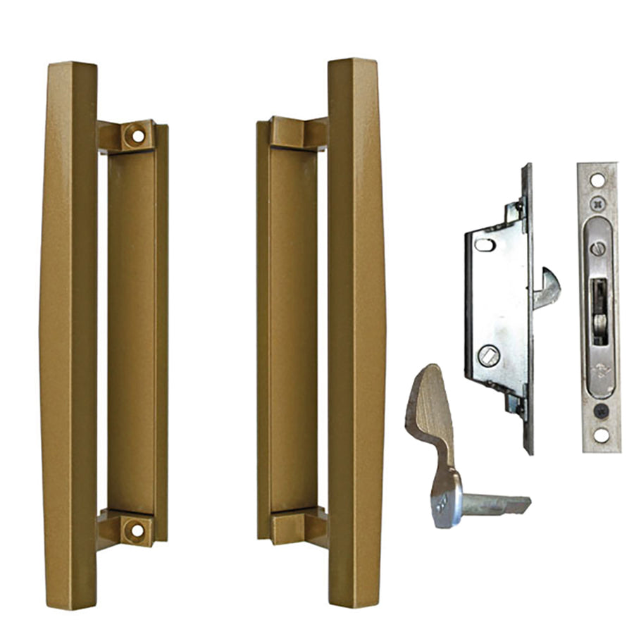 Pella  Original Sliding Door Handle Interior / Exterior Pull & Mortise Lock - Pella  Original Sliding Door Handle Interior / Exterior Pull & Mortise Lock