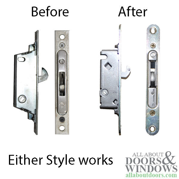 Pella  Original Sliding Door Handle Interior / Exterior Pull & Mortise Lock - Pella  Original Sliding Door Handle Interior / Exterior Pull & Mortise Lock