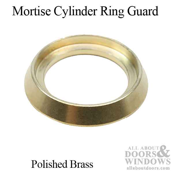 Mortise Cylinder Ring Guard, 1/4