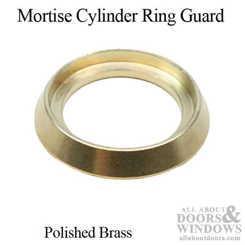 Mortise Cylinder Ring Guard, 1/4