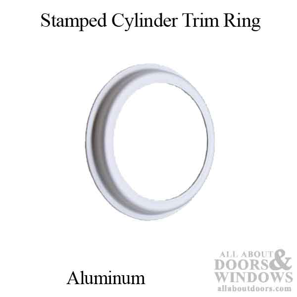 Stamped Cylinder Trim Ring, 5/16