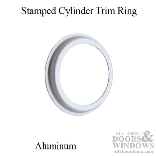 Stamped Cylinder Trim Ring, 5/16