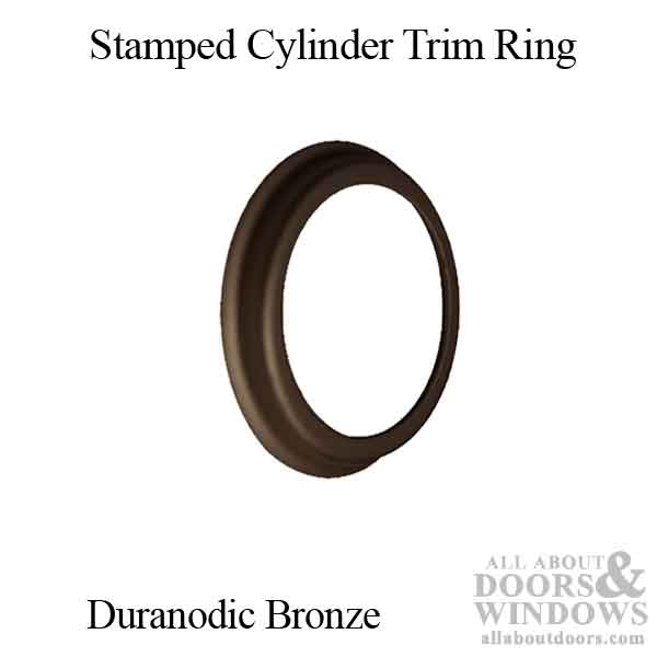 Stamped Cylinder Trim Ring, 5/16