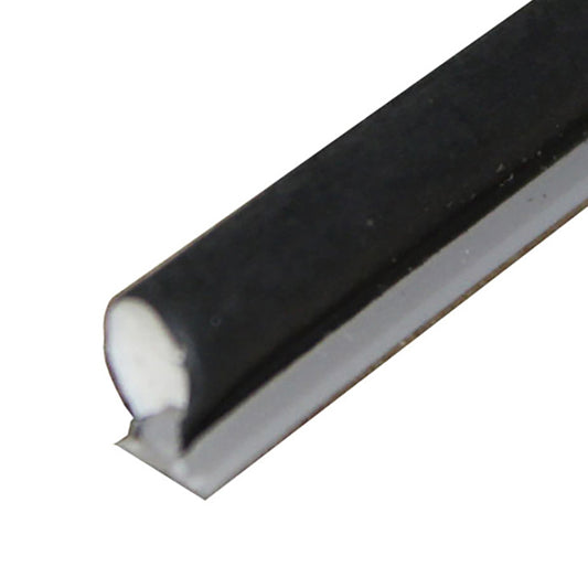 T-Slot Foam Filled Bulb Weatherstrip, .187 x .250 Diameter