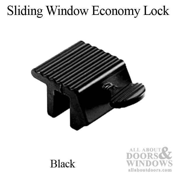 Sliding Window Economy Locks, 2 pack, Choose Color - Sliding Window Economy Locks, 2 pack, Choose Color