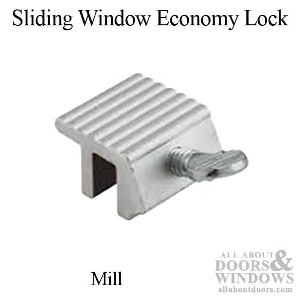 Sliding Window Economy Locks, 2 pack, Choose Color - Sliding Window Economy Locks, 2 pack, Choose Color