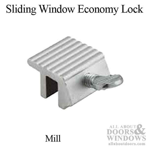 Sliding Window Economy Locks, 2 pack, Choose Color - Sliding Window Economy Locks, 2 pack, Choose Color