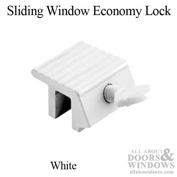 Sliding Window Economy Locks, 2 pack, Choose Color - Sliding Window Economy Locks, 2 pack, Choose Color