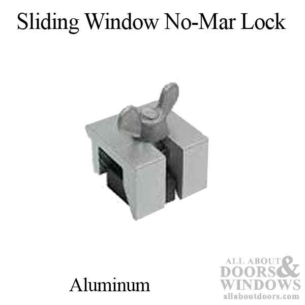 Extruded Aluminum No-Mar Lock, 2 pack, Choose Color - Extruded Aluminum No-Mar Lock, 2 pack, Choose Color