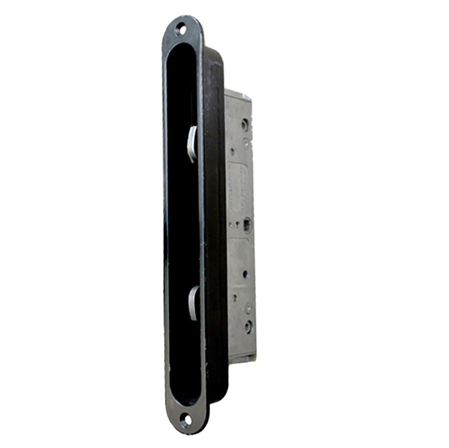 Interlock Sliding Door Lock with Recessed Faceplate - Interlock Sliding Door Lock with Recessed Faceplate