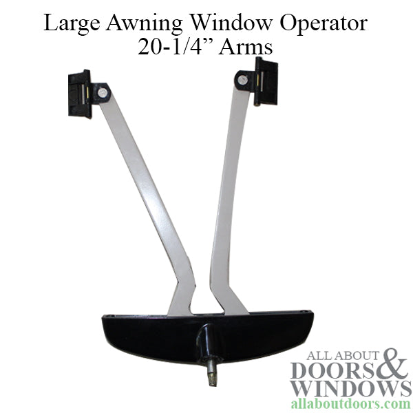 Operator - Contour Awning Arm 7.0” Black - Operator - Contour Awning Arm 7.0” Black