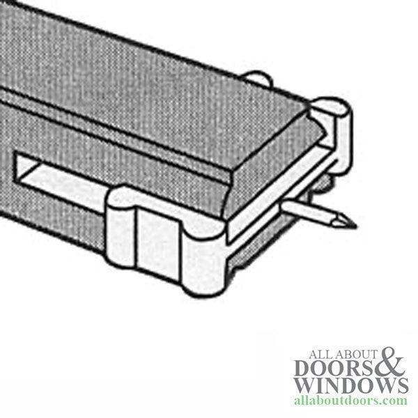 Window Grid Retainer Grille Clip Clear Plastic 5/8 Inch – Door and ...